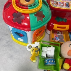 アンパンマンおもちゃセットの画像