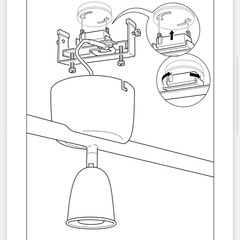  シーリングトラックスポットライト 3灯 ブラック ライト付きの画像