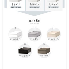 【商談中】収納ボックス、衣装ケースの画像