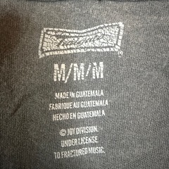 00s JOY DIVISION ジョイディビジョン 公式ライセンス Tシャツの画像