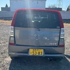 ダイハツ　ミラ　アブイー❗️柿本マフラー　社外ナビ　ワンセグTVの画像