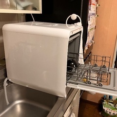 【1/1以降引渡】サンコー 食洗機 ラクア ファミリースリムの画像