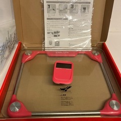 【動作未確認】ワイヤレス体重計 SALUTE ※現場引上品のためジャンク扱い/部品取りに の画像