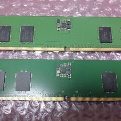 SK hynix DDR5-4800 8GB 2枚組 デスクトップ用メモリの画像