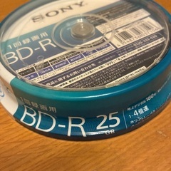 SONY BD-R 25GB 10枚入りの画像