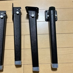 テーブルの足　折り畳みタイプの画像