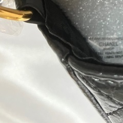 CHANEL シャネル ノベルティ ボディバッグ　ブラック　チャーム付き　非売品　②の画像