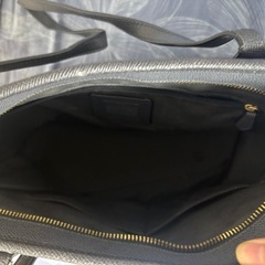 COACH 黒 A4対応・トートバッグの画像