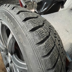 225/45/18 ロクサーニスポーツホイールスタッドレスタイヤ4本セット❗️バリ山❗️ クラウンロイヤルサルーンG 2.5ハイブリッド DAA-AWS210 H25クラウン 5穴　114.3 7.5Jの画像