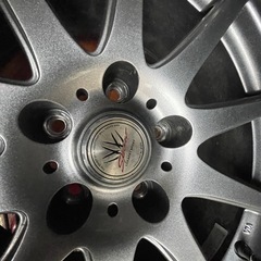 225/45/18 ロクサーニスポーツホイールスタッドレスタイヤ4本セット❗️バリ山❗️ クラウンロイヤルサルーンG 2.5ハイブリッド DAA-AWS210 H25クラウン 5穴　114.3 7.5Jの画像