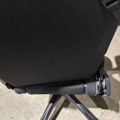 ジャンク品AKRACING ゲーミングチェア グレー WOLF ファブリックリクライニングの画像