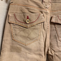 RUSHHOUR (ラッシュアワー)フレアジーンズ、子供服、ブーツカット、デニムの画像