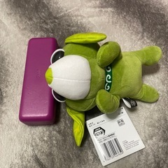 お茶犬 寝そべり ぬいぐるみの画像