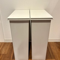無印　ダストボックス・大（３０Ｌ袋用）ゴミ箱 2つの画像