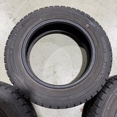 155/65R13 73Q  DUNLOP WINTERMAXX 中古 スタッドレスタイヤ【2021年製】 4本セット 冬タイヤ  の画像