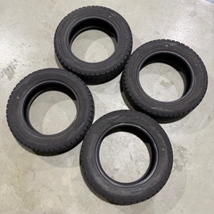 155/65R13 73Q  DUNLOP WINTERMAXX 中古 スタッドレスタイヤ【2021年製】 4本セット 冬タイヤ  の画像