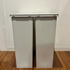 無印　ダストボックス・大（３０Ｌ袋用）ゴミ箱 2つの画像