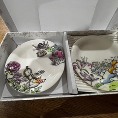 アリス 小皿5セットの画像