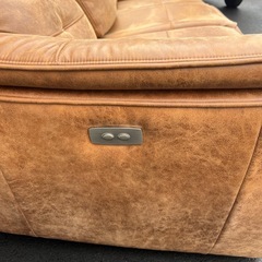 ⭐︎極美品/関家具 /３人掛け/北欧 /リクライニング電動ソファー /定価35万の画像