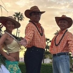 【健康づくり／初心者歓迎】60代〜の男性のためのフラダンス無料体験会・ハワイアンの音楽に合わせて体を動かして無理なく楽しく踊りましょう♪の画像