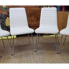 L23　ニトリ製　収納付き　ダイニング５点セットの画像