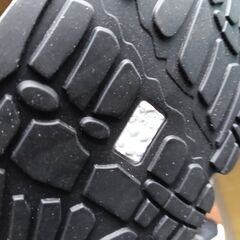 新品 26.5cm メンズ スニーカー ブラック 厚底 シューズ 普段着 識別番号:【N593-S】の画像