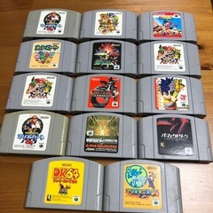 ニンテンドー64  本体とソフトい一式の画像