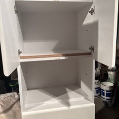 超美品　無料　ニトリ　棚　シェルフ　飾り棚　ランドリーボックスの画像