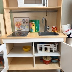 DUKTIG ドゥクティグ おままごとキッチン, バーチ, 72x40x109 cm ¥14,990の画像