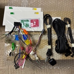 ナビ　KENWOOD MDV-M705W 地デジ フルセグ Bluetooth ナビ　フィルムアンテナ新品付の画像