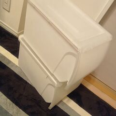 収納ケース / フラップボックス（2つ）@杉並区の画像