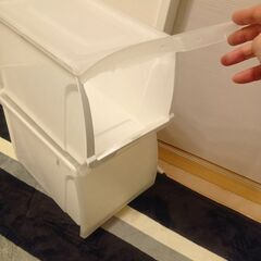 収納ケース / フラップボックス（2つ）@杉並区の画像