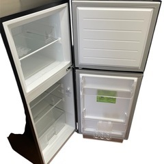 冷凍冷蔵庫 132L 2ドア コンフィー RCT128BL1JP(E) 25年製 の画像