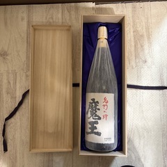 魔王1.8L桐箱付き　焼酎の画像