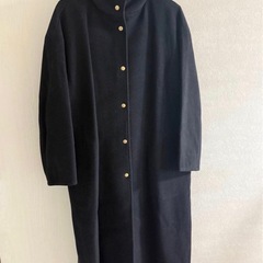 yori フードロングコートクリーニング済ヨリ完売品machattの画像