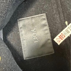 yori フードロングコートクリーニング済ヨリ完売品machattの画像
