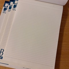 レポートパッド　コクヨB5の画像