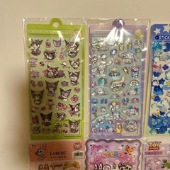 ボンボンドロップシール　6枚セットの画像