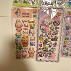 ボンボンドロップシール　6枚セットの画像