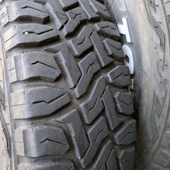 165/80 R14  オープンカントリー 鉄ホイール4本セットの画像