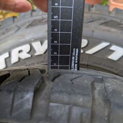 165/80 R14  オープンカントリー 鉄ホイール4本セットの画像