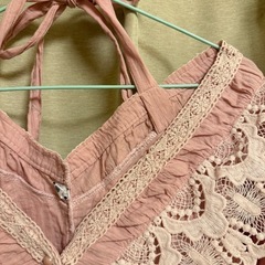 ⦅DHOLIC⦆ バックタイレースディテールブラウス、シャツの画像