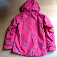BURTON　バートン　スノーボードウェア　子ども用　140　レッド色の画像