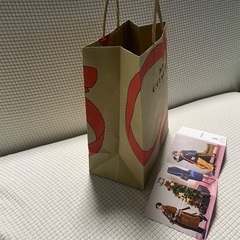 COACH(コーチ ) 紙袋 ショッパーの画像