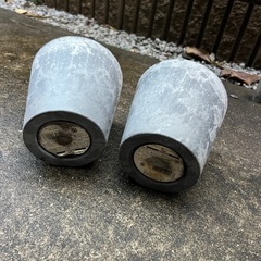 植木鉢2個の画像