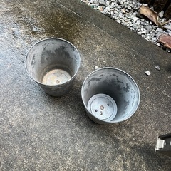植木鉢2個の画像