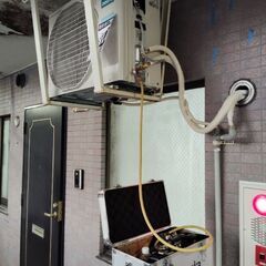 残り1台です シャープ10-12畳用 2.8kw AY-S28DJ-w 100v 標準取り付け作業込み68000円の画像