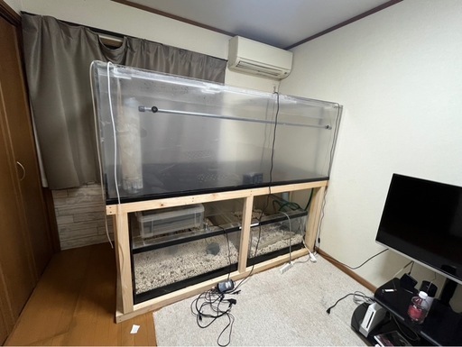 【大型魚の飼育に最適❗️】大型水槽