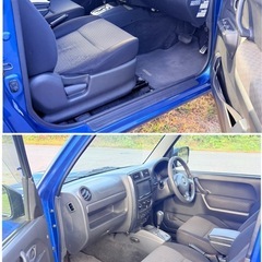 スズキ ジムニーJB23W リフトアップ平成16年105000km 車検09年12月まで !.オートマ ターボ 4WD CD DVD ナビほぼ錆び無し 乗って帰れます の画像