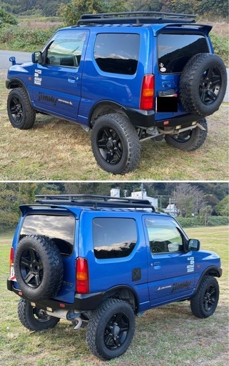 スズキ ジムニーJB23W リフトアップ平成16年105000km 車検09年12月まで